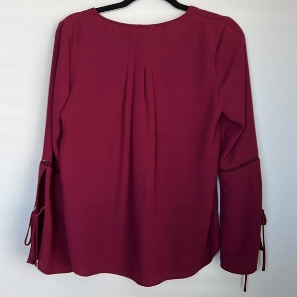 Nordstrom Ro & De Bell Sleeves Loose‎ Fit Blouse - Picture 4 of 5